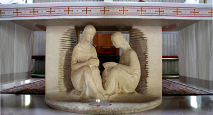 Алтарь в Приходской церкви  города Фрескада, Тревизо.